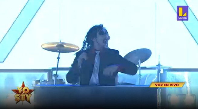 El imitador de Marilyn Manson interpretó “Antichrist Superstar”