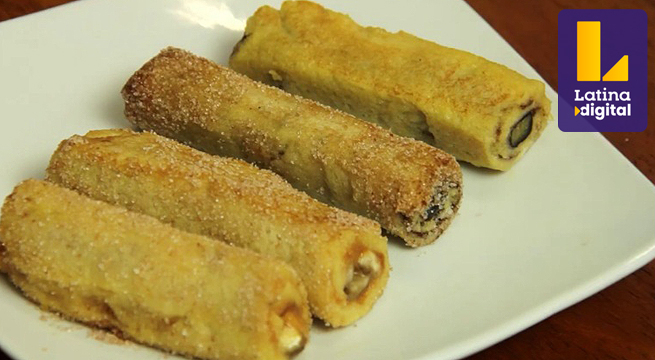 Mira cómo preparar unos exquisitos ‘Rollitos de fruta dulce’