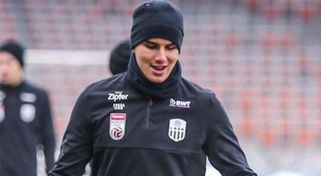 Matías Succar debutó con la camiseta del LASK Linz