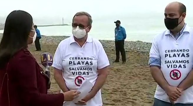 Alcaldes de distritos costeros de Lima y Callao piden cierre de playas hasta Semana Santa