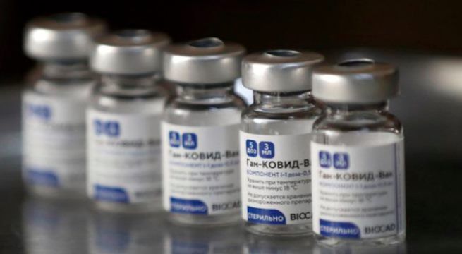 Avión llega a Argentina con 220.000 dosis Sputnik V