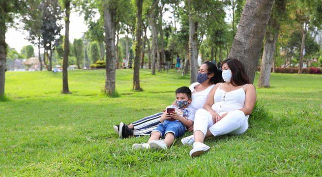 Parques zonales de Lima permanecerán abiertos durante la cuarentena