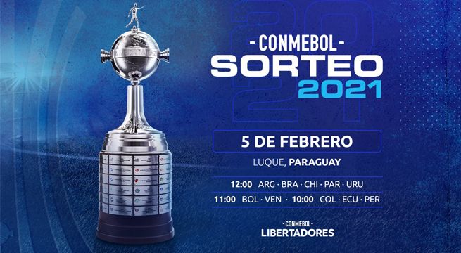 Así quedó el sorteo de la Copa Libertadores