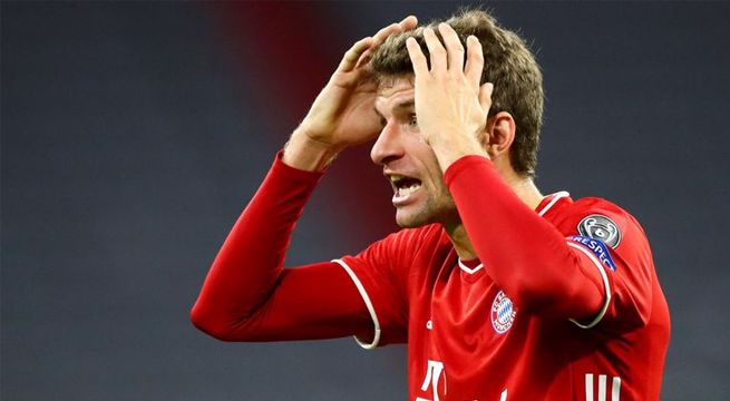 Thomas Müller da positivo por Covid-19 antes de la final del Mundial de Clubes