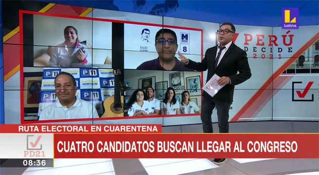 Cuatro postulantes al Congreso presentaron sus propuestas en la Ruta Electoral