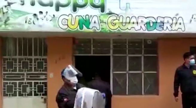 Intervienen prostíbulo que operaba con fachada de guardería en Huancayo