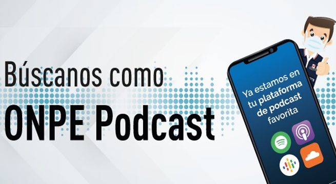ONPE se suma a las plataformas de Spotify, Google y Apple Podcasts