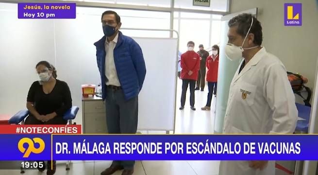 Dr. Germán Málaga: Martín Vizcarra sabía que le estaban aplicando vacuna