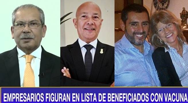 Varios empresarios entre los “invitados” de la lista de vacunados [Video]