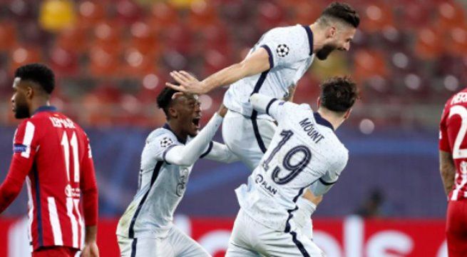 Chelsea se impuso por 1 a 0 al Atlético de Madrid