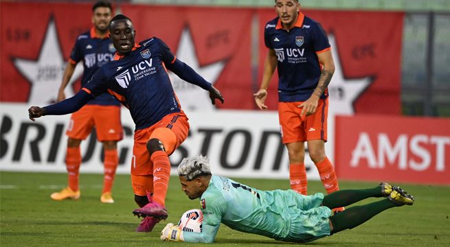 Universidad César Vallejo cayó ante Caracas y quedó eliminado de la Copa Libertadores [VIDEO]