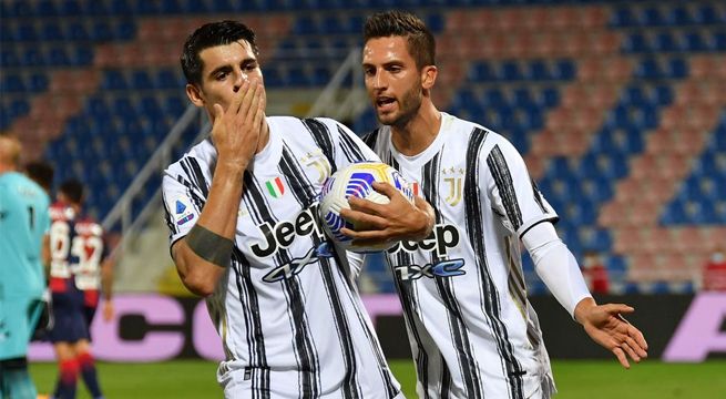 Juventus informa un nuevo caso positivo de Covid-19 en su primer equipo
