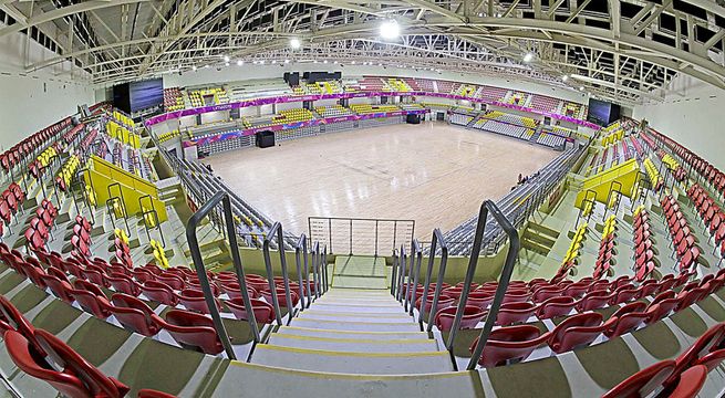 Polideportivo Villa El Salvador se encuentra listo para el inicio de la Liga Nacional de Vóley