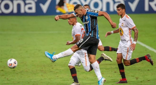 Ayacucho FC cayó goleado ante Gremio en la Copa Libertadores