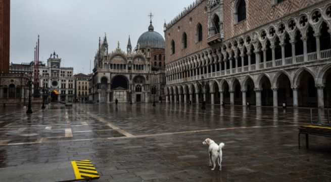 Ordenan confinar la mayor parte de Italia a partir del lunes