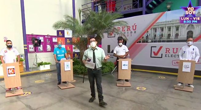 Cuatro candidatos al Congreso debatieron esta mañana en la Ruta Electoral