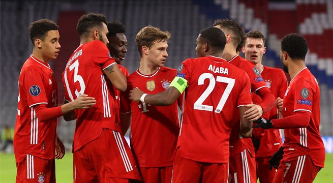Bayern Múnich clasifica sin problemas a los cuartos de final de la Champions League
