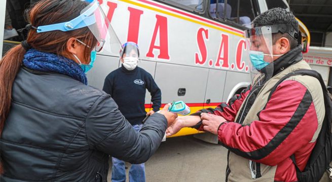 Transporte interprovincial será suspendido del jueves 1 al sábado 3 de abril