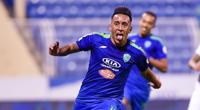 Christian Cueva anota un doblete con el Al Fateh [VIDEO]