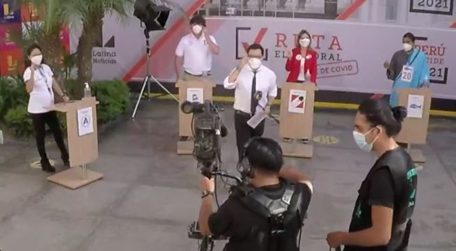 Cuatro candidatos al Congreso debatieron este lunes en la Ruta Electoral