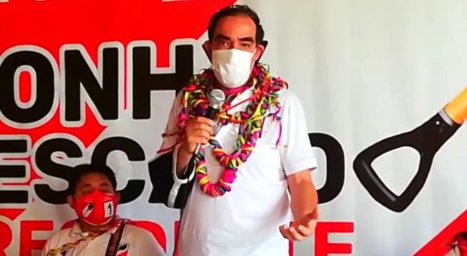 Lescano pedirá a Chile la devolución del monitor Huáscar si es elegido presidente