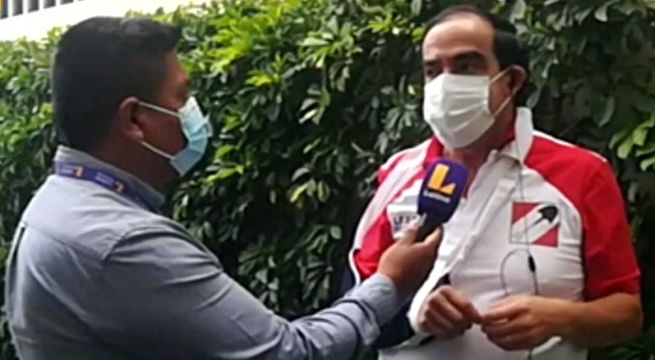 Lescano sobre pedido del monitor Huáscar: 