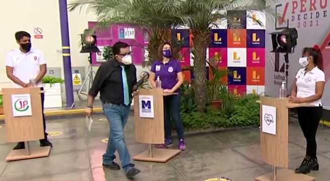 Cuatro candidatos al Congreso por Lima participaron hoy en la Ruta Electoral