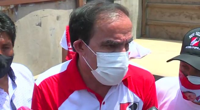 Lescano sobre López Aliaga: 