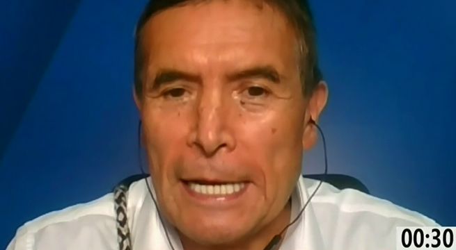 Ciro Gálvez en debate presidencial: 