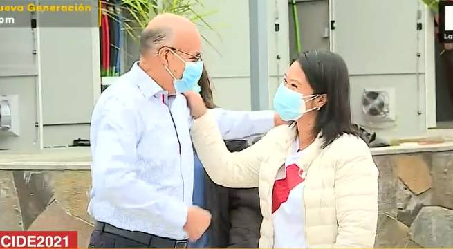 Keiko Fujimori se reunió con promotor de la 