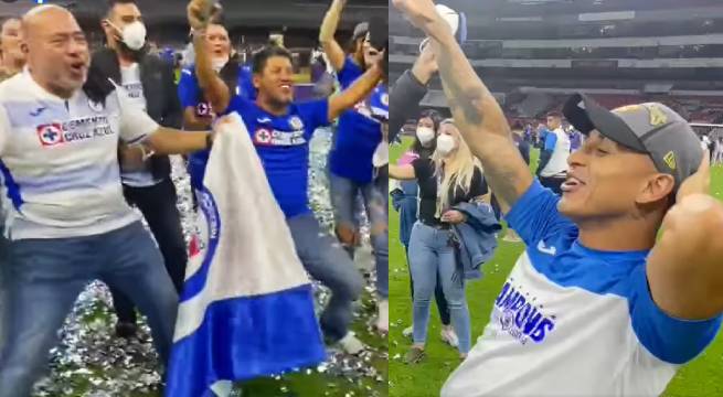 Hinchas de Cruz Azul le cantan 