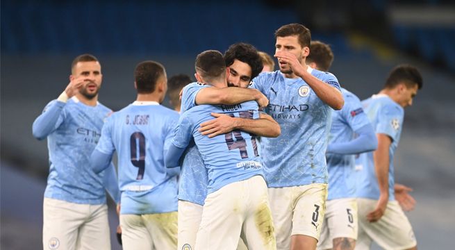 Manchester City superó al Borussia Dortmund en la ida de los cuartos de final