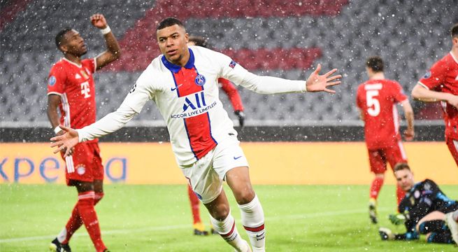 PSG vence al Bayern Múnich en el duelo de ida por los cuartos de final de la Champions League