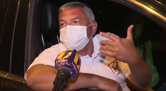 Beingolea canceló reunión de cierre de campaña: 