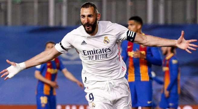 Real Madrid venció 2-1 a Barcelona por la Liga Española [Video]