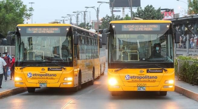 Elecciones 2021: transporte público operará este domingo en horario ampliado