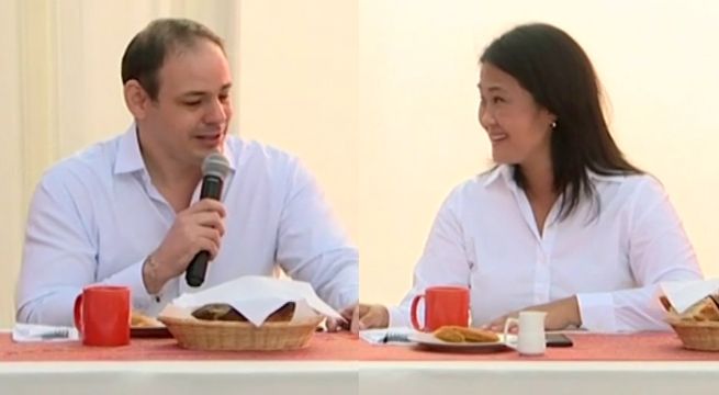 Mark Vito se quebró durante desayuno de Keiko: 