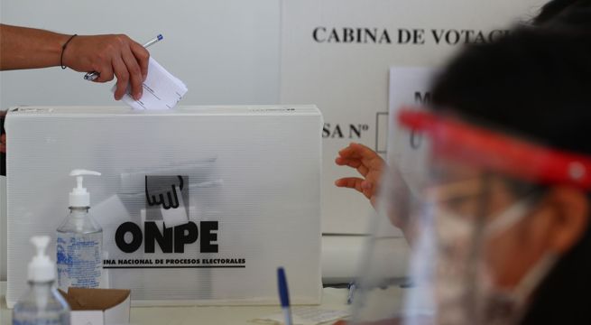 Resultados de la ONPE al 98.958% muestran a Pedro Castillo con 19.08%