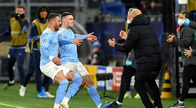 Manchester City clasifica a las semifinales de la Champions League
