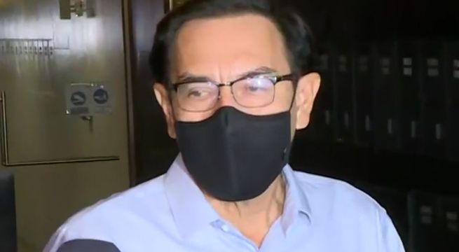 Vizcarra tras inhabilitación: 