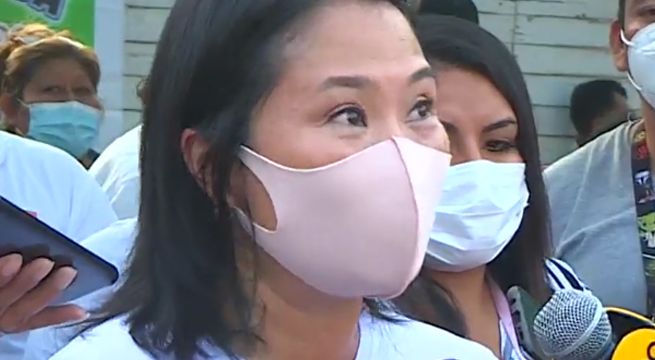 Keiko Fujimori sobre primera encuesta: 