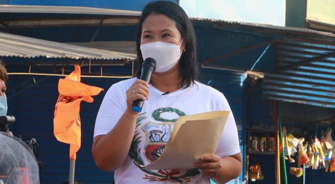 Keiko Fujimori a Evo Morales: 