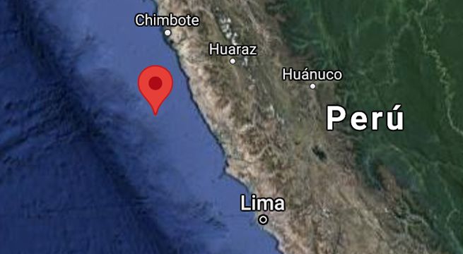 Áncash: sismo de magnitud 4.5 se produjo esta noche en Huarmey