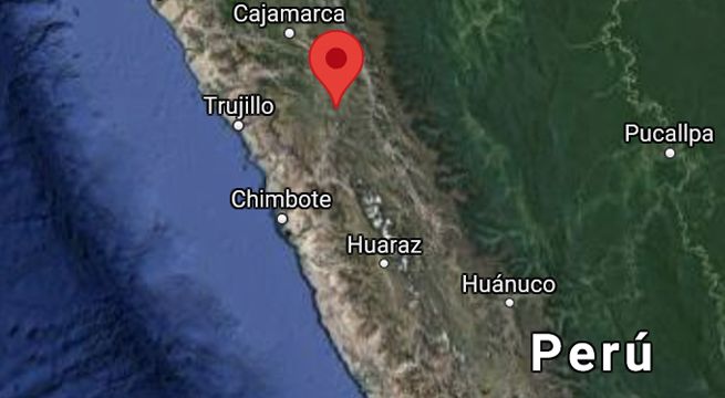 Sismo de magnitud 3.7 se produjo esta mañana en la región La Libertad