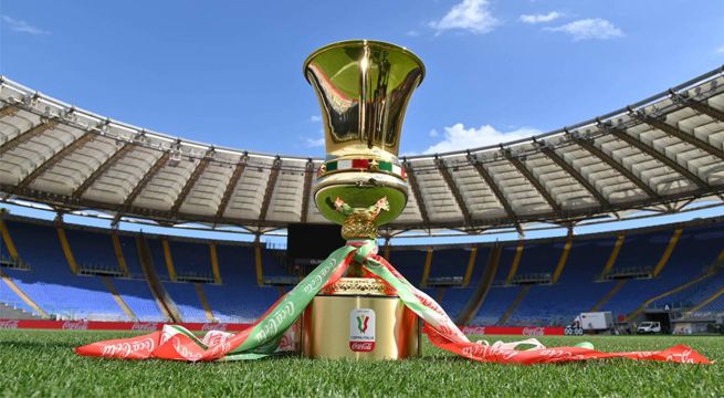Final de la Copa Italia se jugará con público en el estadio