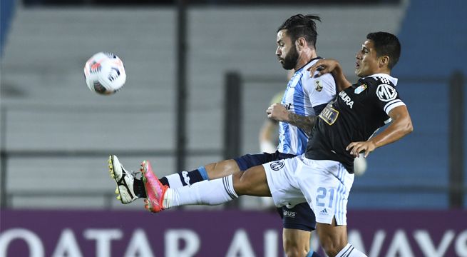 Sporting Cristal cayó derrotado ante Racing en la Copa Libertadores