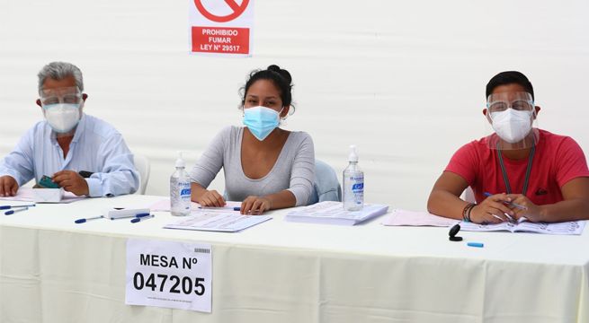 Hoy vence plazo para que miembros de mesa se registren para recibir S/120 soles
