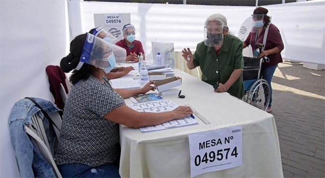 Adultos mayores votarán de las 2:00 a 4:00 pm en la segunda vuelta