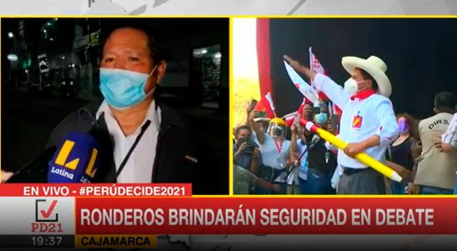 Ronderos brindarán seguridad en el debate presidencial