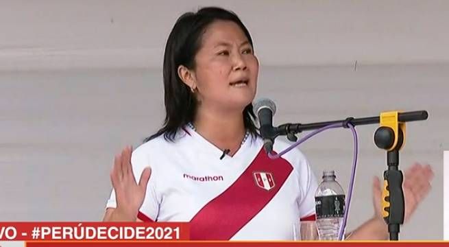 Keiko Fujimori promete 'Bono oxígeno' para familias que perdieron un pariente por la pandemia